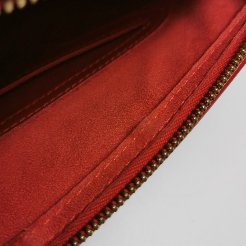 Louis Vuitton (LV) Jasmine牛皮純色水波紋雙向拉鍊中古波士頓包單肩包-8