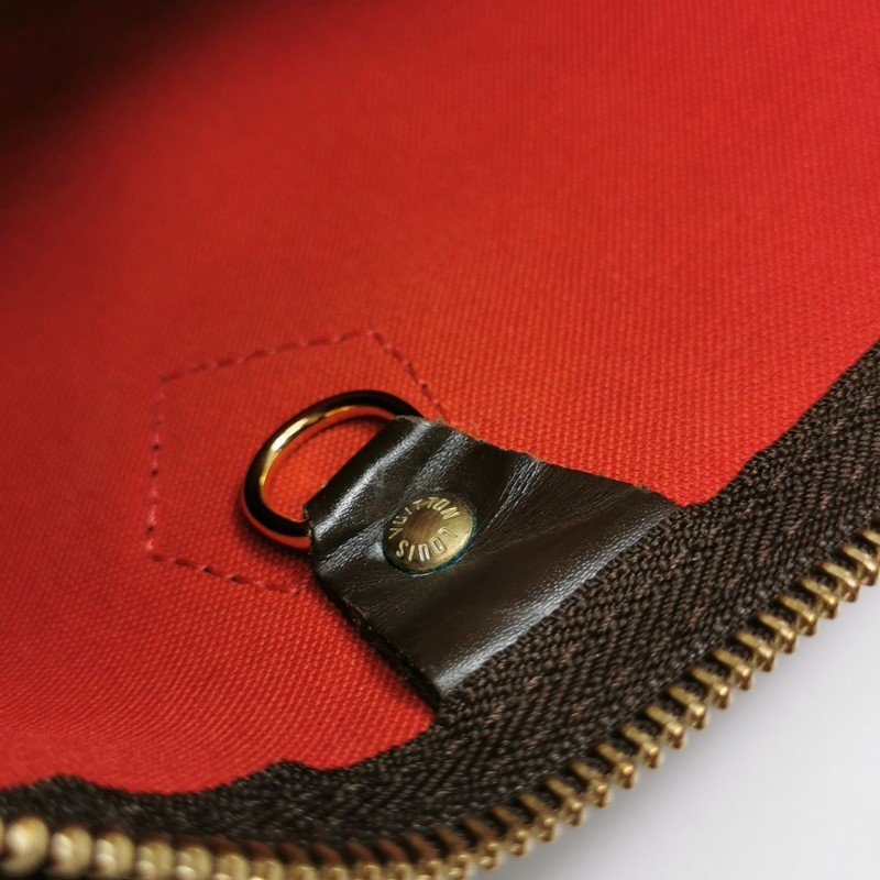 Louis Vuitton (LV) Speedy30牛皮棋盤格波士頓包手提包-9