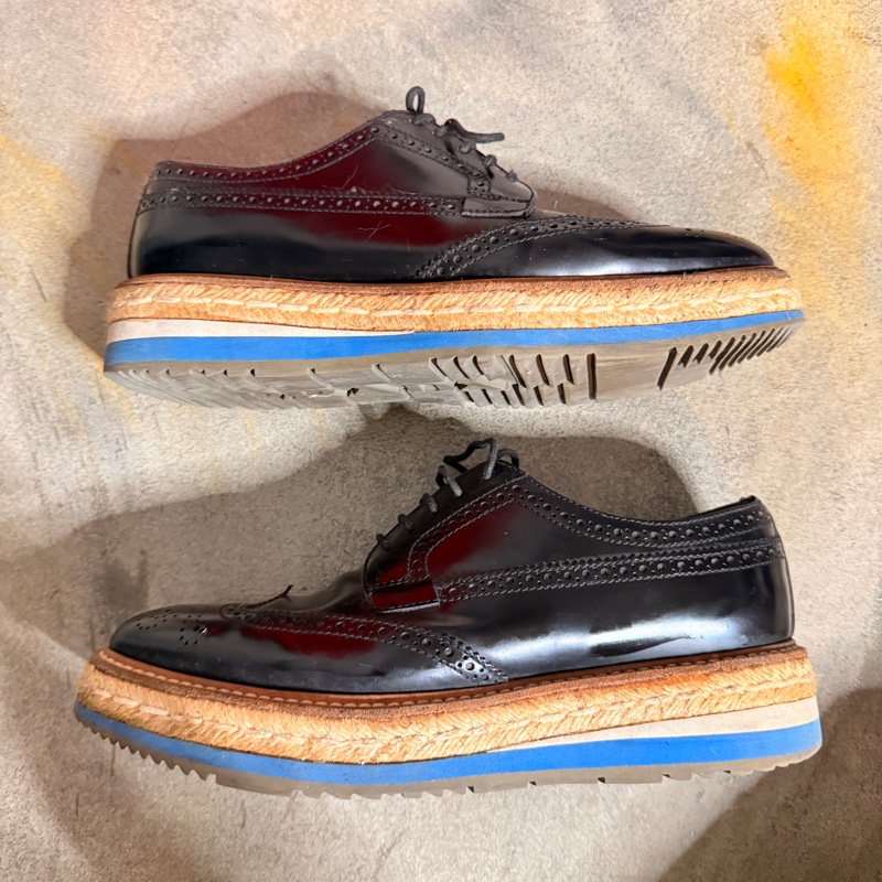 prada 早期雕花牛津鞋-2