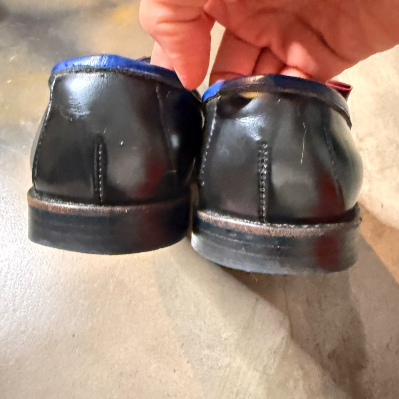 comme des garcons川久保玲尖頭蝴蝶結牛津鞋-3