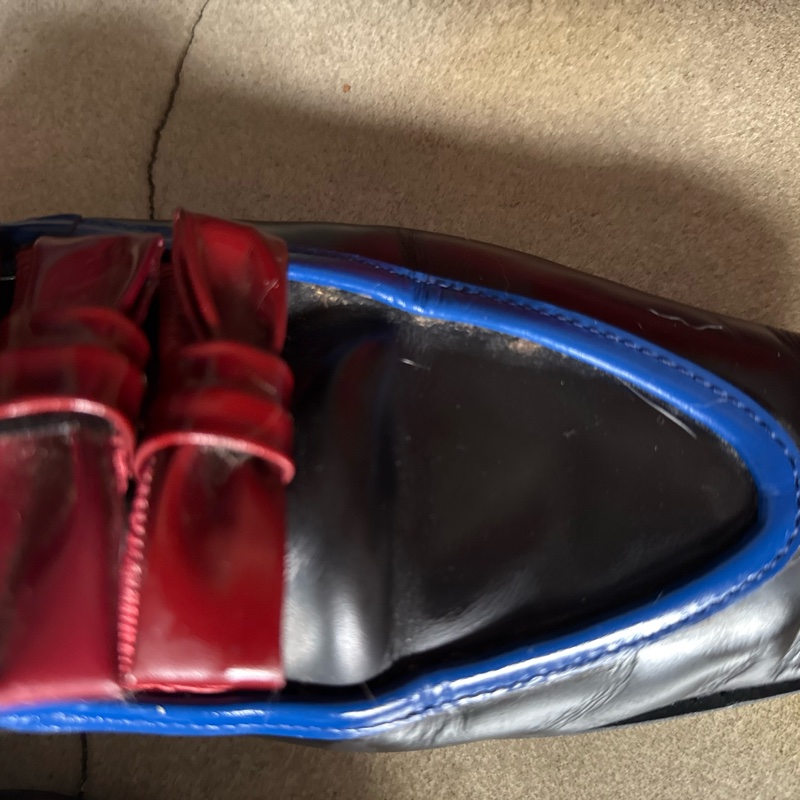 comme des garcons川久保玲尖頭蝴蝶結牛津鞋-7