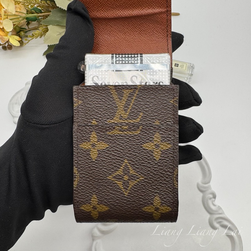 LOUIS VUITTON LV Monogram經典老花香煙盒｜電子煙盒｜口紅包-4
