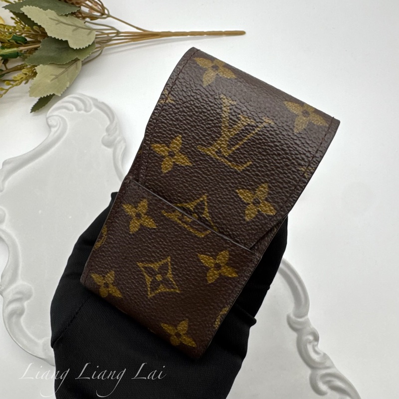 LOUIS VUITTON LV Monogram經典老花香煙盒｜電子煙盒｜口紅包-12