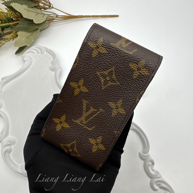 LOUIS VUITTON LV Monogram經典老花香煙盒｜電子煙盒｜口紅包-13