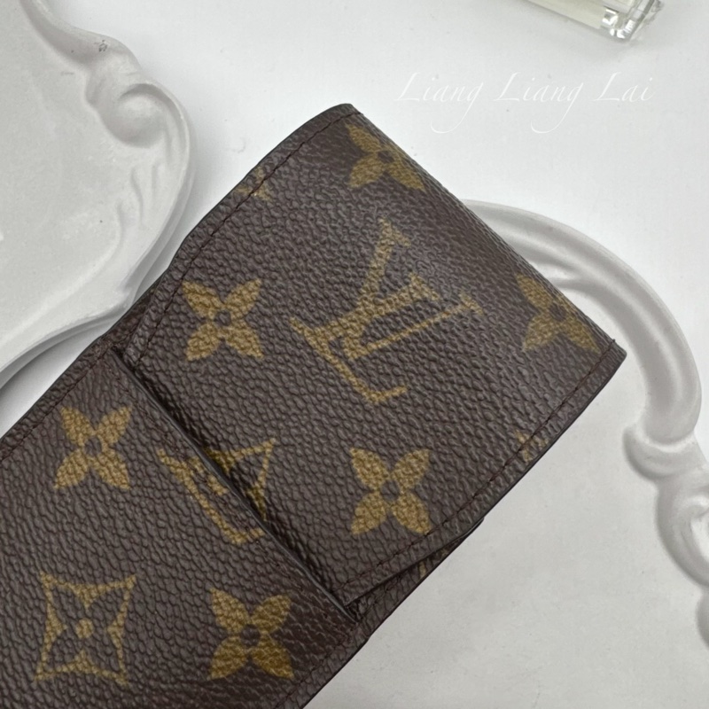 LOUIS VUITTON LV Monogram經典老花香煙盒｜電子煙盒｜口紅包-18