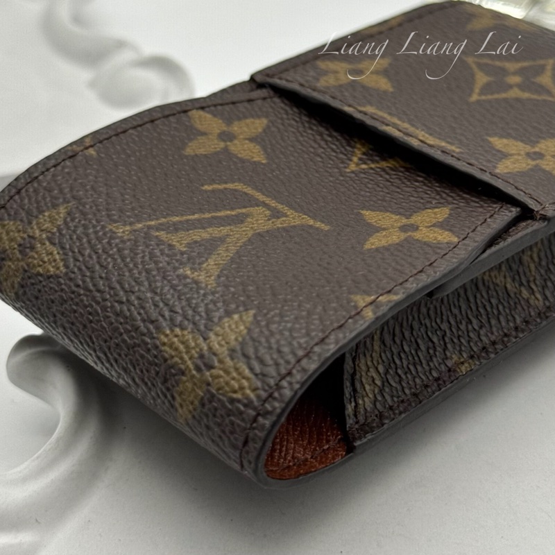 LOUIS VUITTON LV Monogram經典老花香煙盒｜電子煙盒｜口紅包-22
