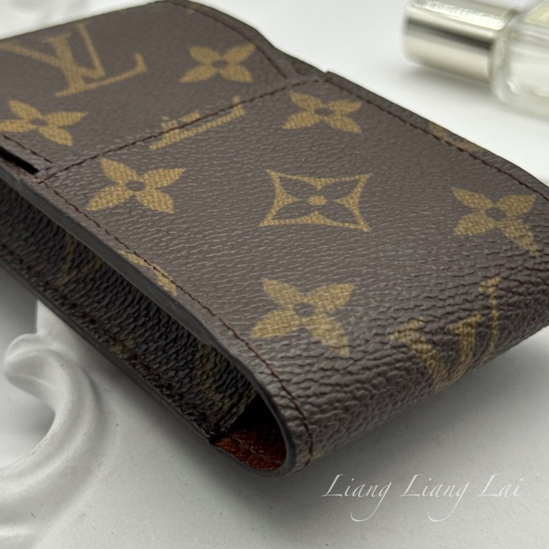 LOUIS VUITTON LV Monogram經典老花香煙盒｜電子煙盒｜口紅包-23