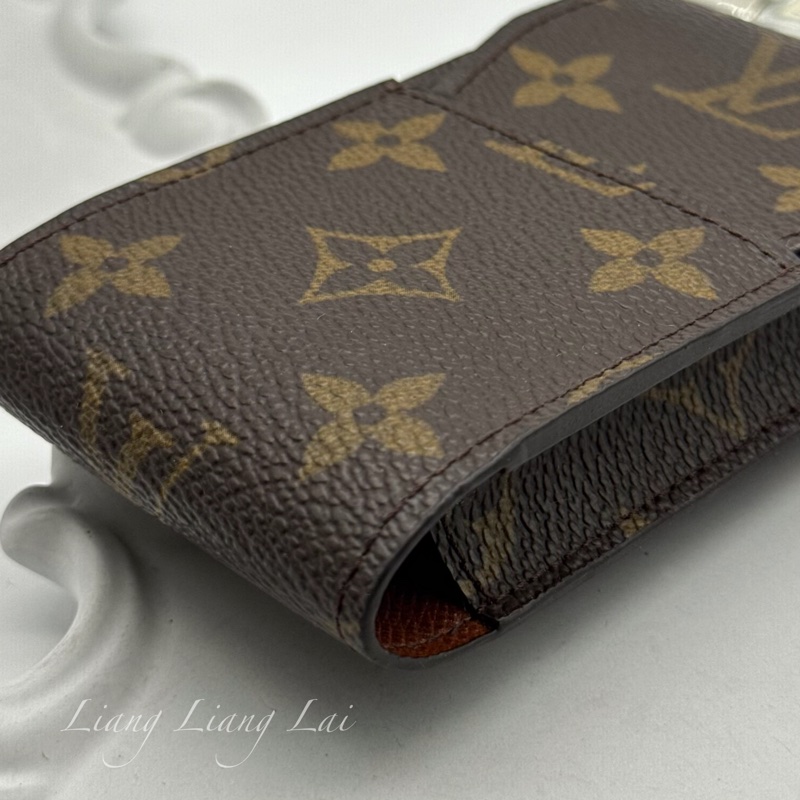LOUIS VUITTON LV Monogram經典老花香煙盒｜電子煙盒｜口紅包-25