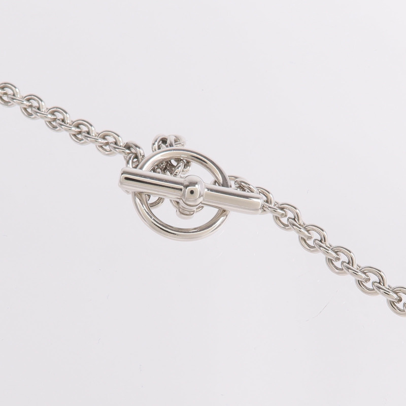 HERMES 金屬/琺瑯Medaille Funny Ice Cream Necklace項鍊-4