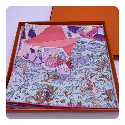 愛馬仕hermes絲巾90x90cm