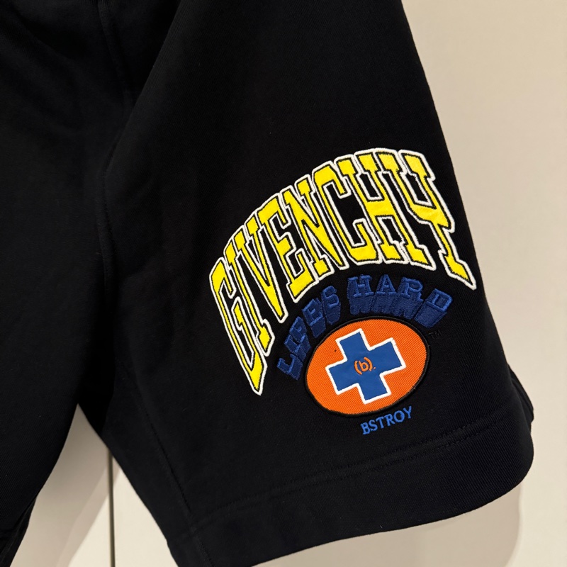 Givenchy 黑色運動短褲-2