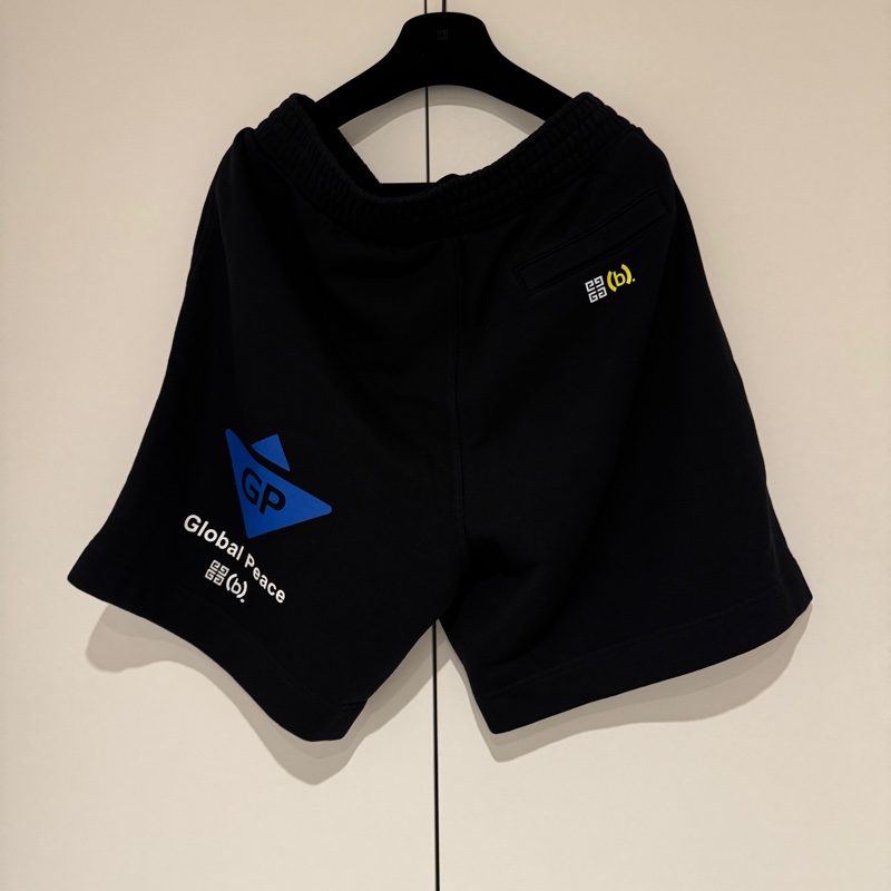 Givenchy 黑色運動短褲-3