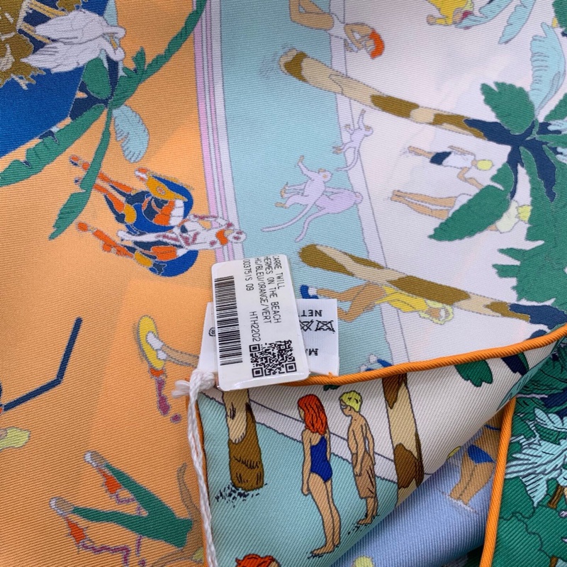 愛馬仕hermes 絲巾90x90cm-3