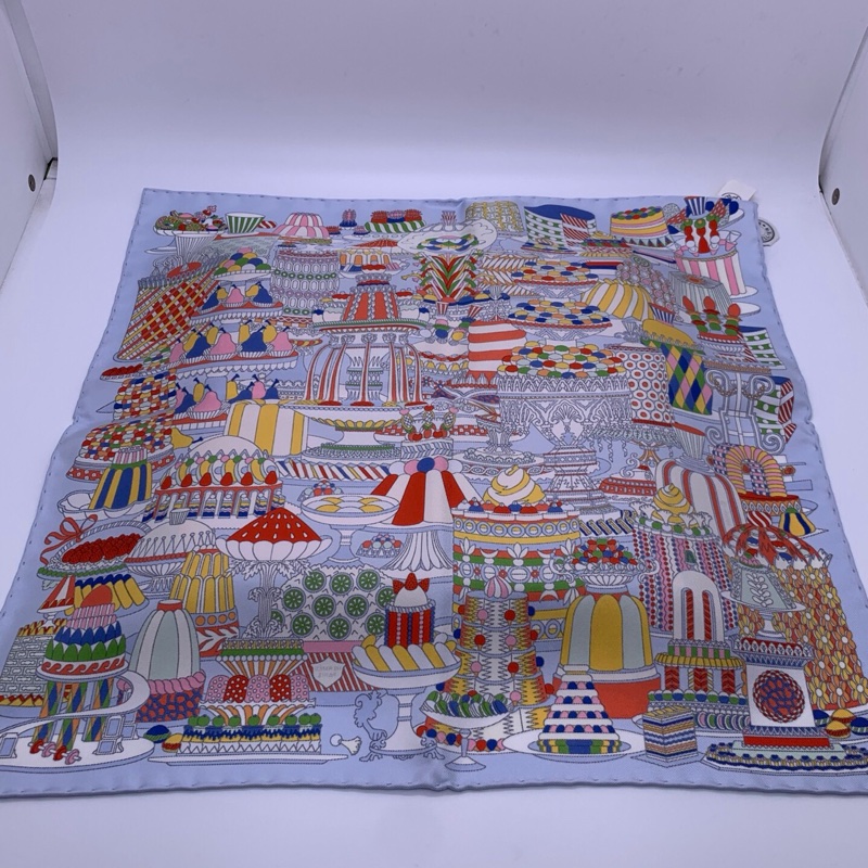 愛馬仕hermes絲巾 45x45cm-3