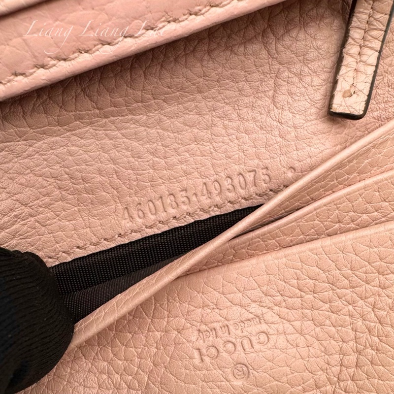 GUCCI經典蜜蜂金屬 LOGO 卡夾 | 短夾-3