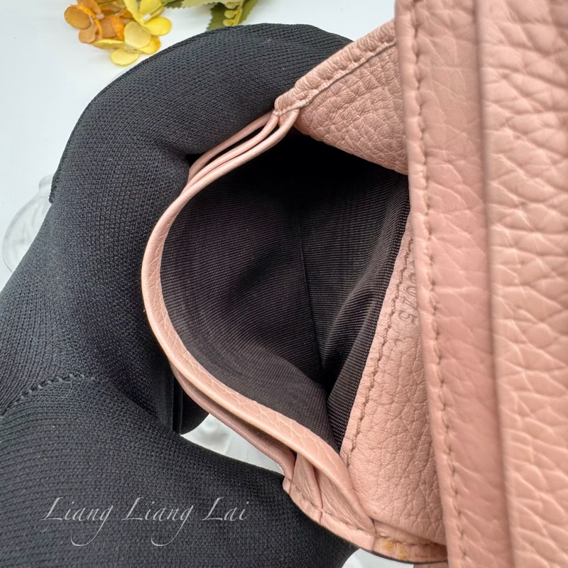 GUCCI經典蜜蜂金屬 LOGO 卡夾 | 短夾-7