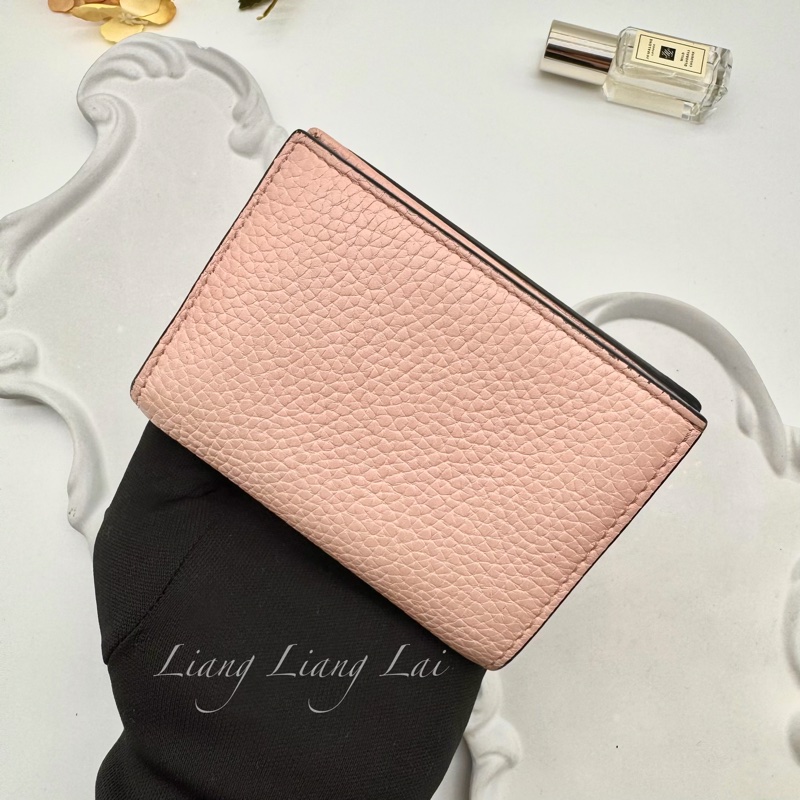 GUCCI經典蜜蜂金屬 LOGO 卡夾 | 短夾-17