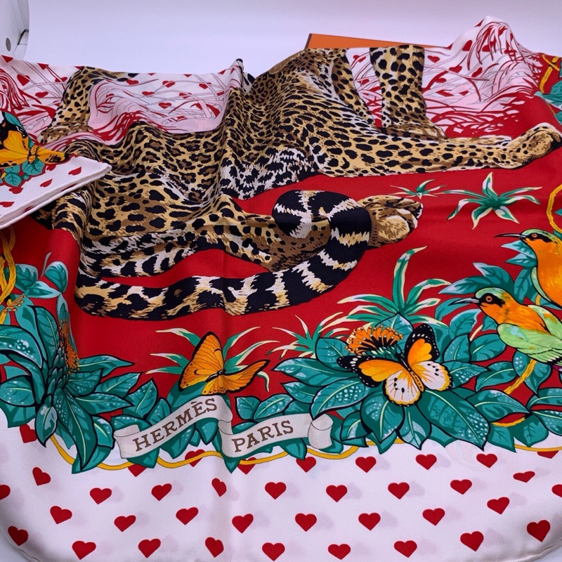 愛馬仕hermes絲巾90x90cm-2