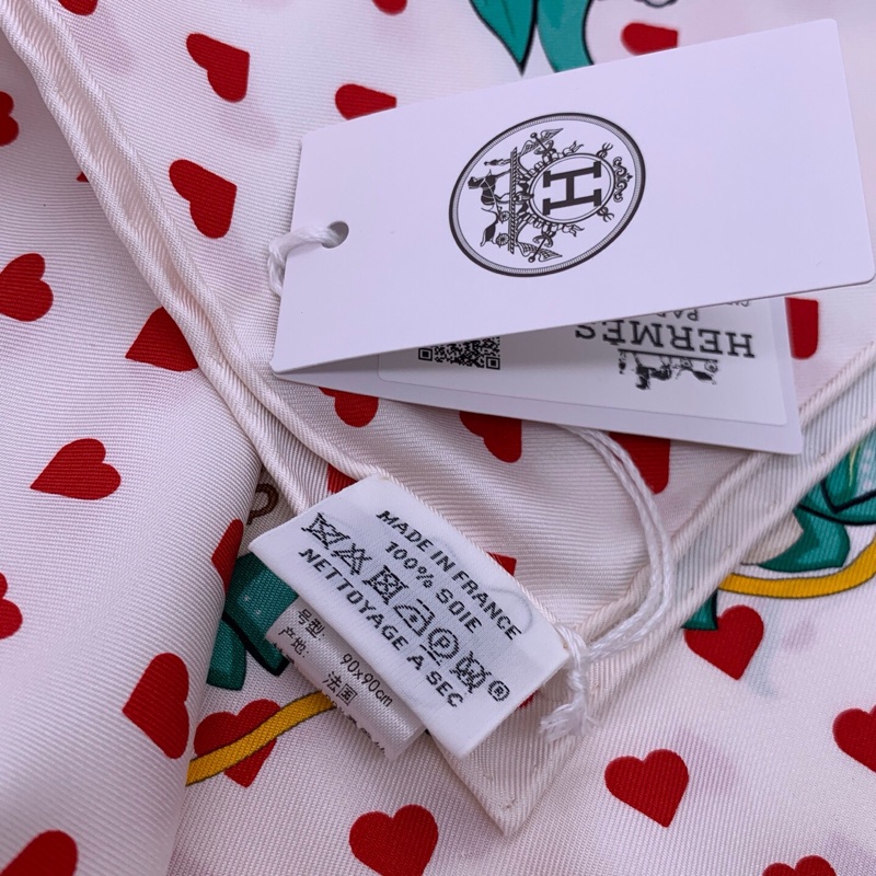 愛馬仕hermes絲巾90x90cm-4