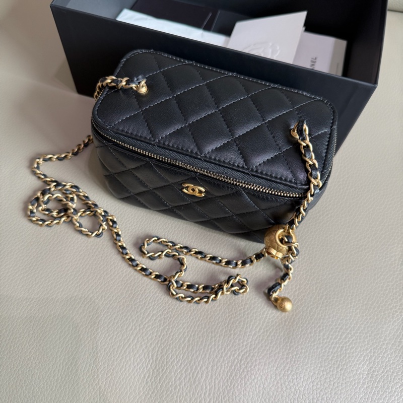 「MY精品」Chanel 金球長盒子 金球調節釦 晶片款近新-10