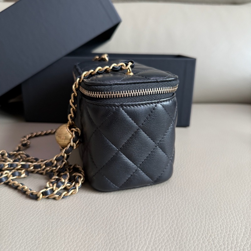 「MY精品」Chanel 金球長盒子 金球調節釦 晶片款近新-12