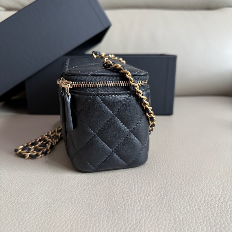 「MY精品」Chanel 金球長盒子 金球調節釦 晶片款近新-15