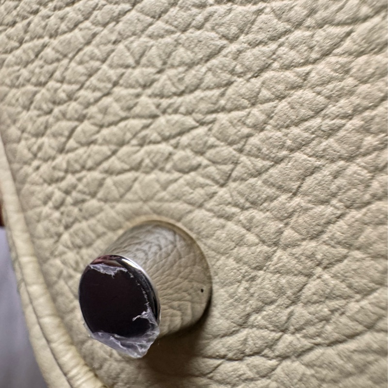 HERMESI8米爾頓 黃TC皮銀釦 PICOTIN18 NEW-15