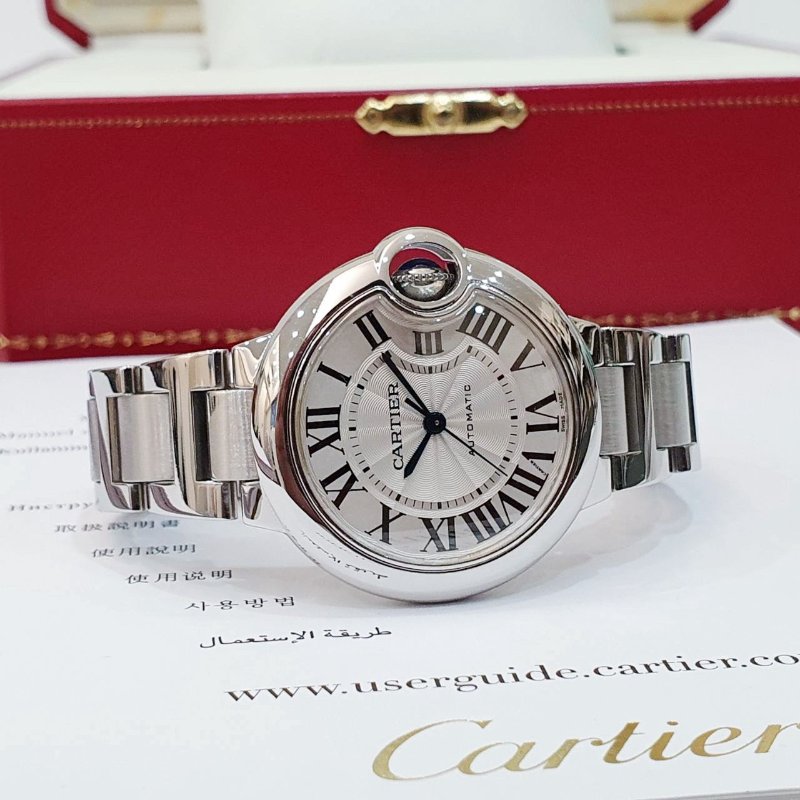 【大眾名錶】Cartier卡地亞 W6920071 經典Ballon Blue系列 2013/10 大眾名錶B1267-2