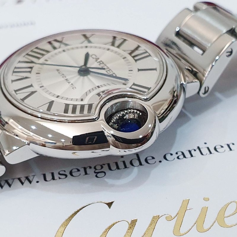 【大眾名錶】Cartier卡地亞 W6920071 經典Ballon Blue系列 2013/10 大眾名錶B1267-5