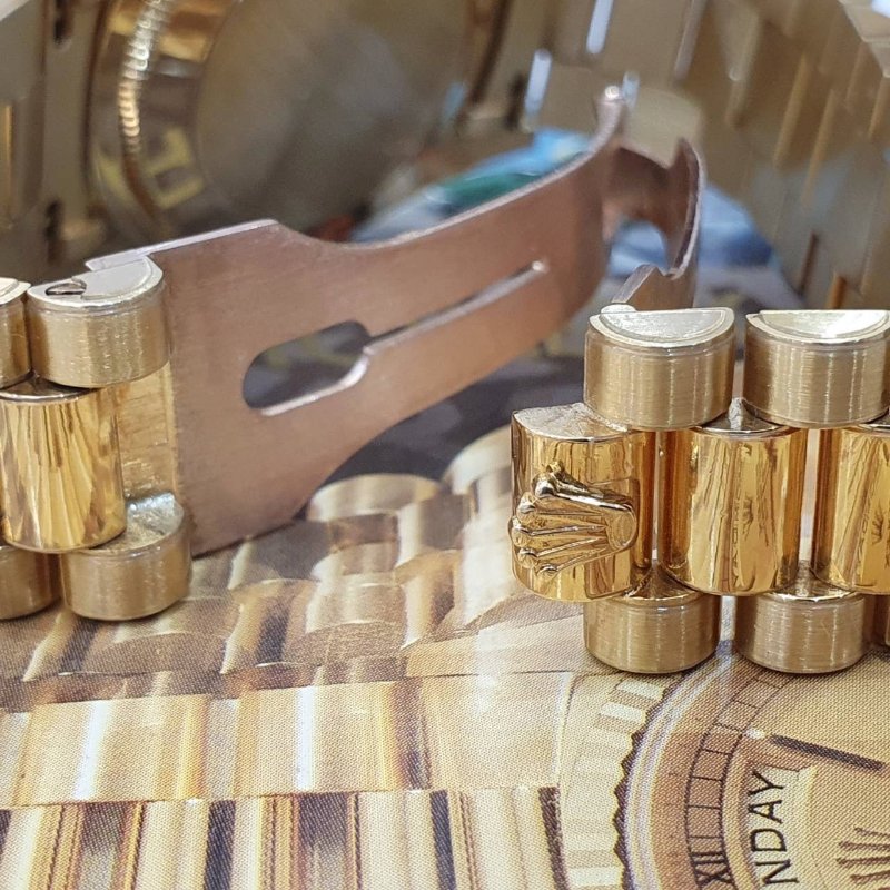 【大眾名錶】ROLEX 勞力士 18238 Day-Date 18K紅蟳錶 原廠全配 原帶未整理 大眾名錶B1268-8