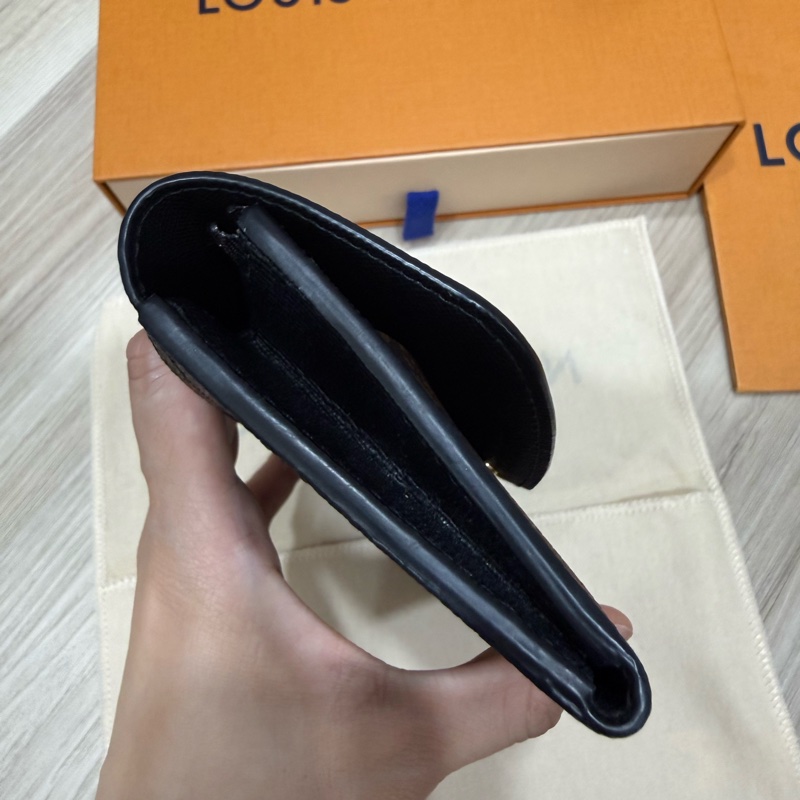 Louis Vuitton LV-Emilie拼色長夾9新-11