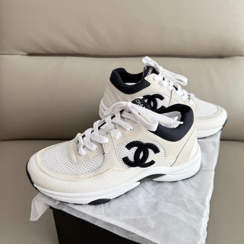 「MY精品」Chanel 經典大雙C 熊貓鞋 布鞋 38-1