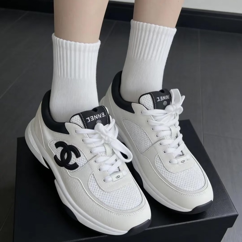 「MY精品」Chanel 經典大雙C 熊貓鞋 布鞋 38-2