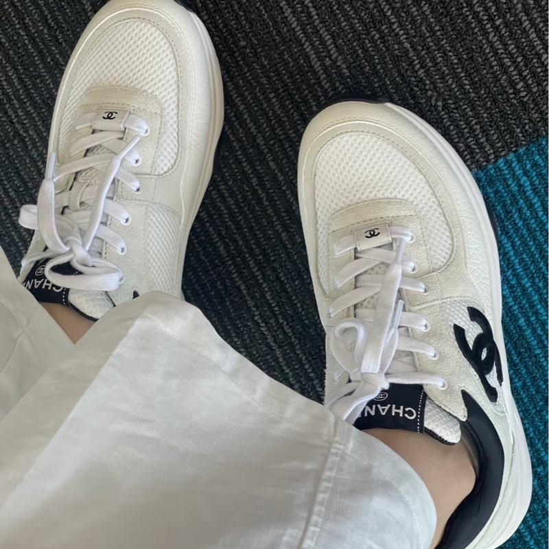 「MY精品」Chanel 經典大雙C 熊貓鞋 布鞋 38-4