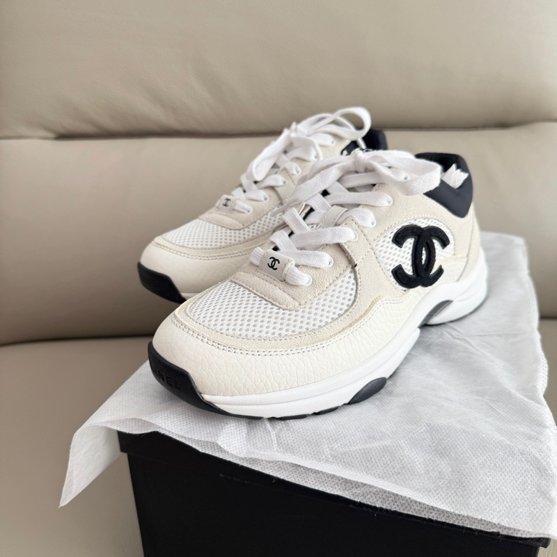 「MY精品」Chanel 經典大雙C 熊貓鞋 布鞋 38-8