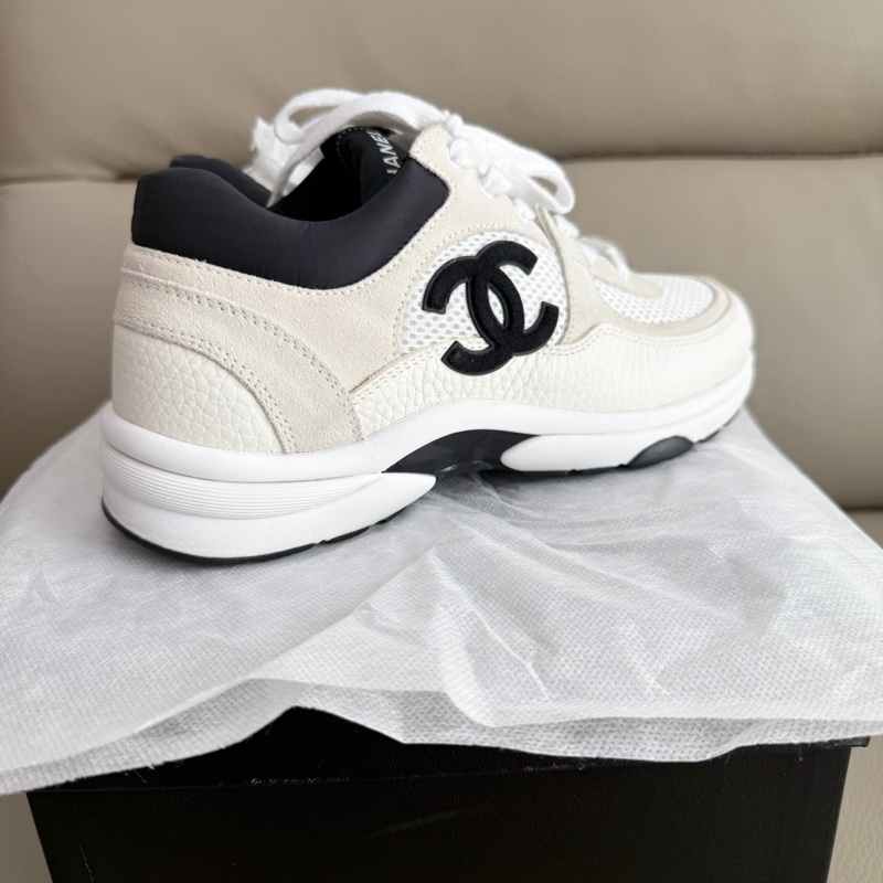 「MY精品」Chanel 經典大雙C 熊貓鞋 布鞋 38-15