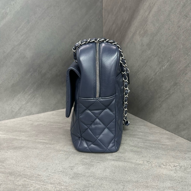 CHANEL 香奈兒 大保齡球 藍色 24開帶卡 🈚附件-2