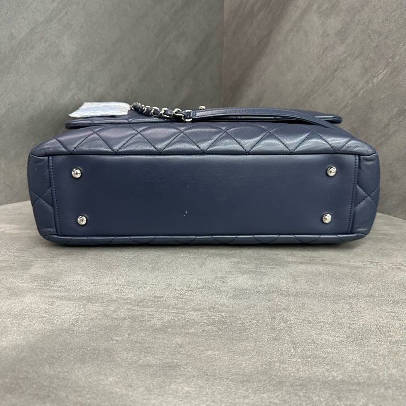CHANEL 香奈兒 大保齡球 藍色 24開帶卡 🈚附件-4