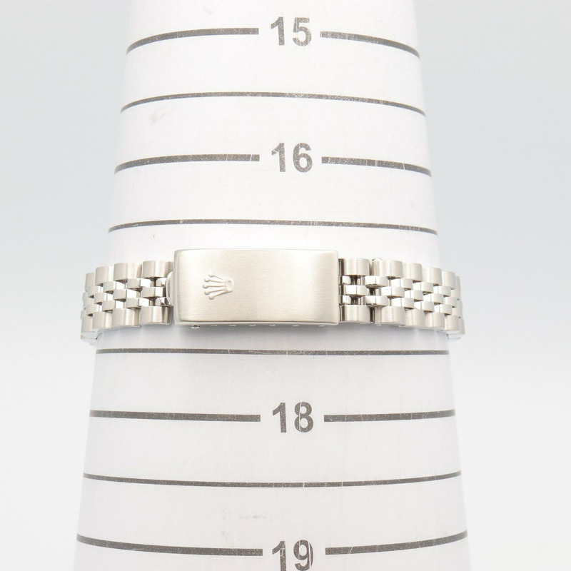 18K白金 不鏽鋼 白面盤 Date Just 腕錶【ROLEX 勞力士】 79174-5