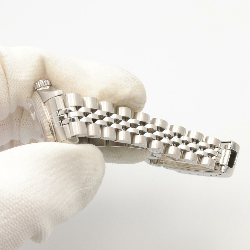 18K白金 不鏽鋼 白面盤 Date Just 腕錶【ROLEX 勞力士】 79174-6