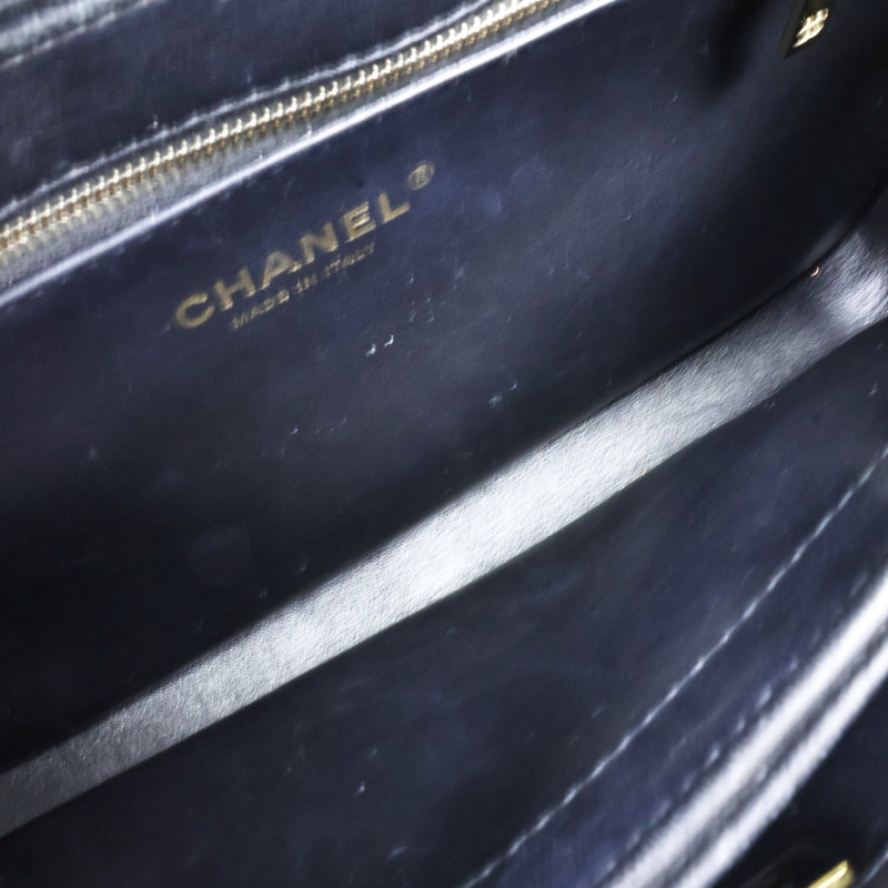 黑色 羊皮 Trendy CC 兩用包 金釦【CHANEL 香奈兒】 A92236-2