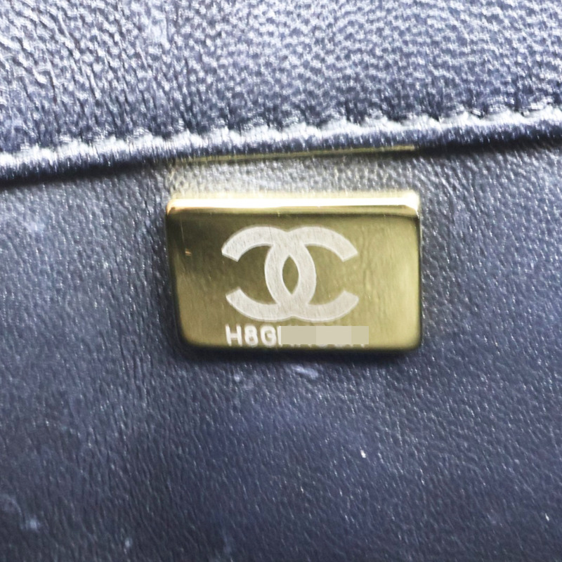 黑色 羊皮 Trendy CC 兩用包 金釦【CHANEL 香奈兒】 A92236-4