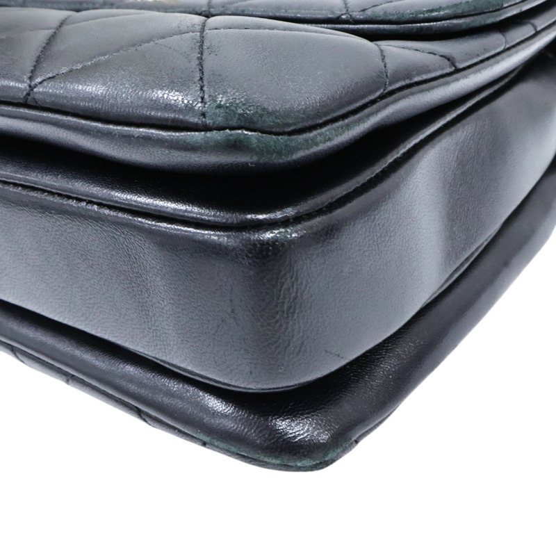 黑色 羊皮 Trendy CC 兩用包 金釦【CHANEL 香奈兒】 A92236-8