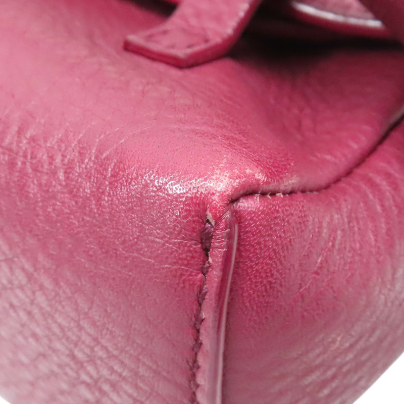 紅色 牛皮 肩背包【Loro Piana 諾悠翩雅】 FAP5084-6