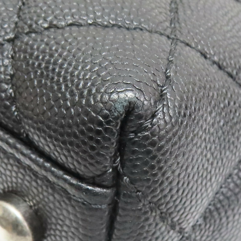 黑色牛皮 Coco Handle 兩用包 A92992【CHANEL 香奈兒】 A92992-15