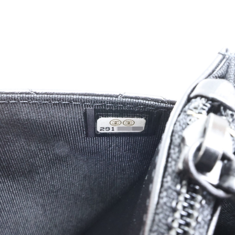 黑色 羊皮 So Black 2.55 Woc 肩背包【CHANEL 香奈兒】 A70328-5