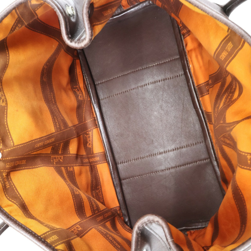 棕色 Swift牛皮 Garden Twilly 30 手提包 口I刻【HERMES 愛馬仕】 H051568CK-2