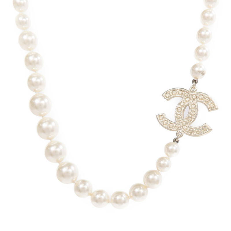 CHANEL PVC/金屬Necklace項鍊-1