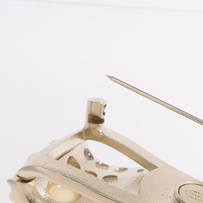 CHANEL PVC/金屬Brooch胸針-5