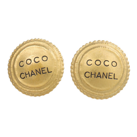 CHANEL 金屬Vintage Earrings耳環